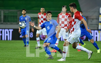 2019-03-25 - Orsolini anticipa Katic - ITALIA VS CROAZIA U21 2-2 - FRIENDLY MATCH - SOCCER
